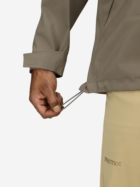 Marmot Mens PreCip Eco Pro Rain Jacket - Claystone Brown