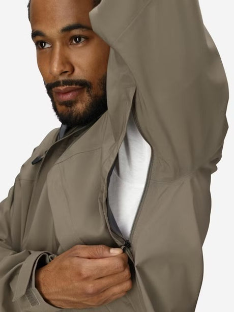 Marmot Mens PreCip Eco Pro Rain Jacket - Claystone Brown