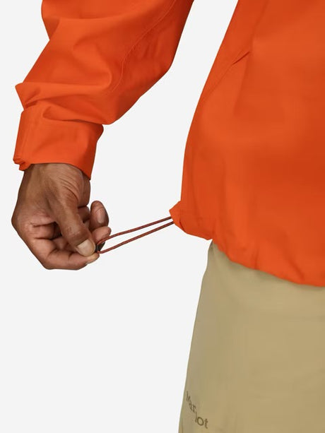 Marmot Mens PreCip Eco Pro Rain Jacket - Red Sun