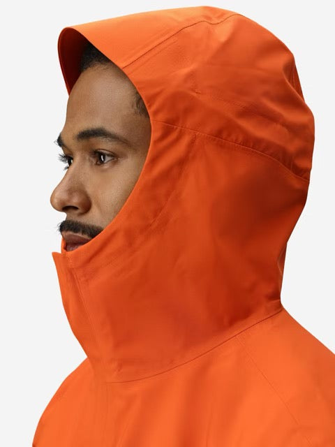Men's PreCip Eco Pro Rain Jacket - Red Sun