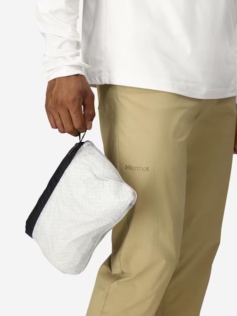 Marmot Mens PreCip Eco Rain Jacket - Black / Thunderhead