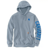 Carhartt Men's Rain Defender Loose Fit Midweight "C" Graphic Hoodie Neptune / REG