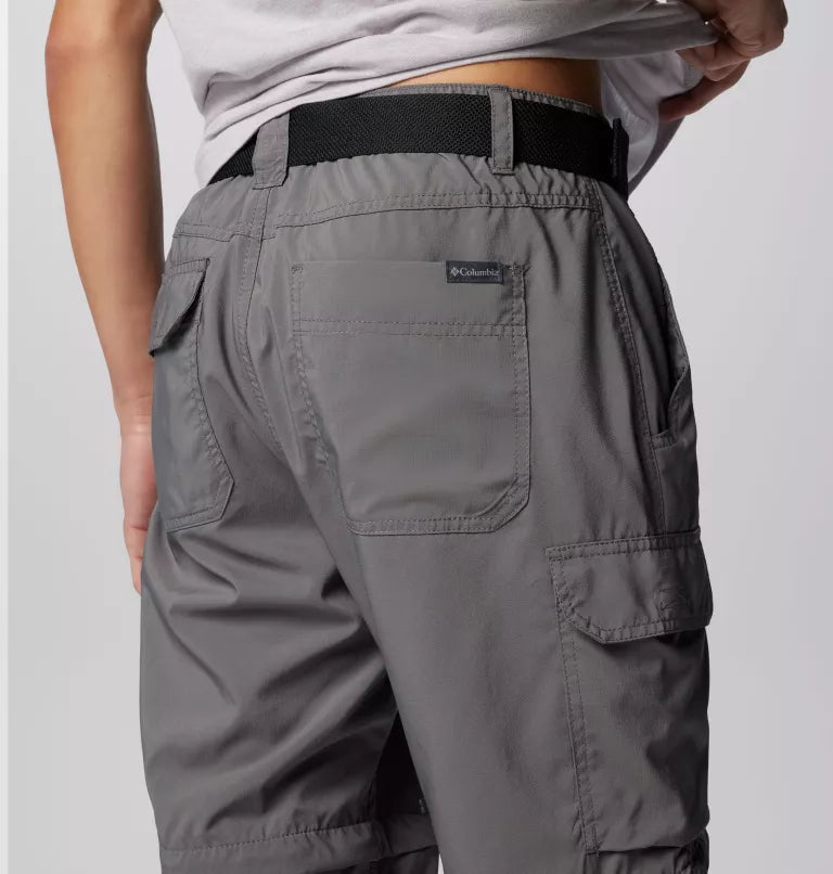 Columbia Mens Silver Ridge Utility Convertible Pants - City Grey