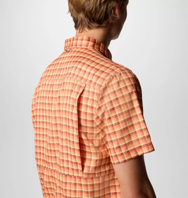 Columbia Mens Silver Ridge Utility Lite Novelty Short Sleeve Shirt - Tuscan Pulaski