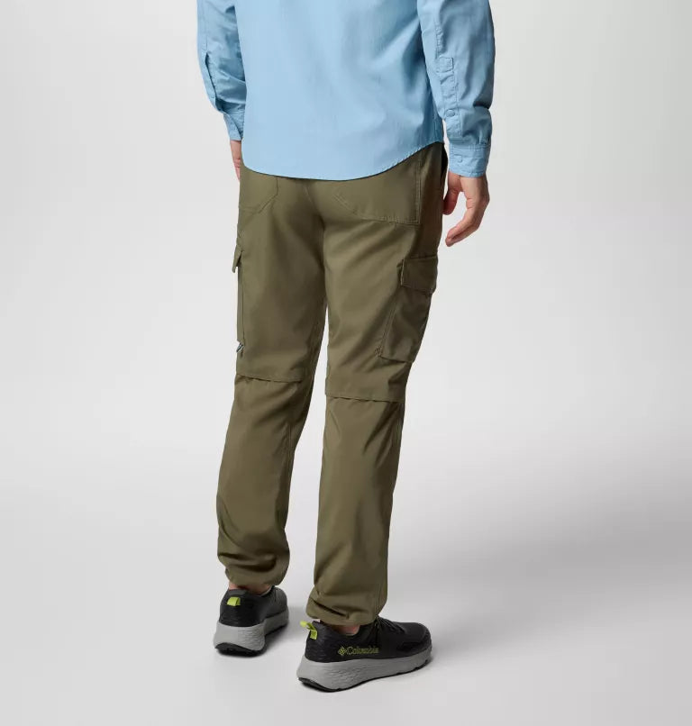 Columbia Mens Skien Valley Cargo Pants - Stone Green