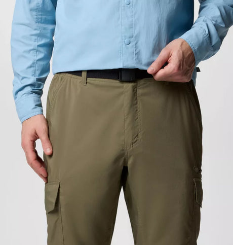 Columbia Mens Skien Valley Cargo Pants - Stone Green