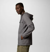 Columbia Mens Skien Valley Hooded Long Sleeve Shirt - City Grey