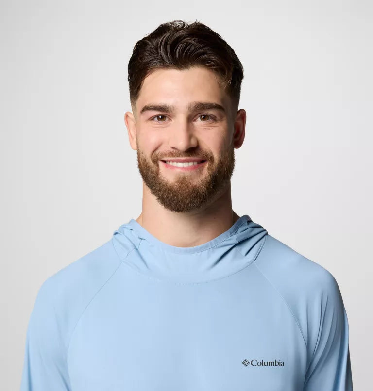 Columbia Mens Skien Valley Hoodie - Ripple Blue