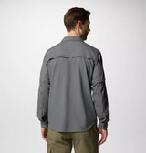 Columbia Mens Skien Valley Long Sleeve Shirt - City Grey