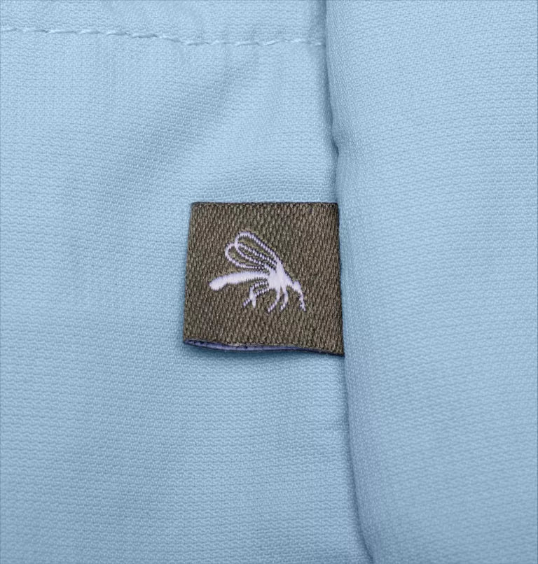 Columbia Mens Skien Valley Long Sleeve Shirt - Ripple Blue