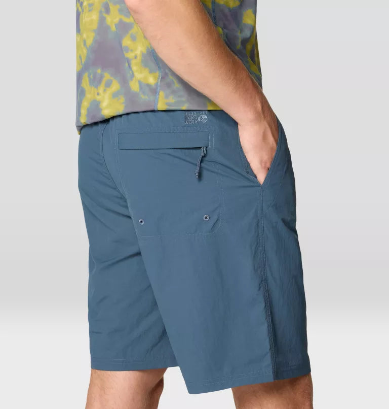 Mountain Hardwear Mens Stryder Belted Short - Moon Blue
