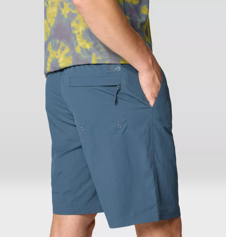 Mountain Hardwear Mens Stryder Belted Short - Moon Blue