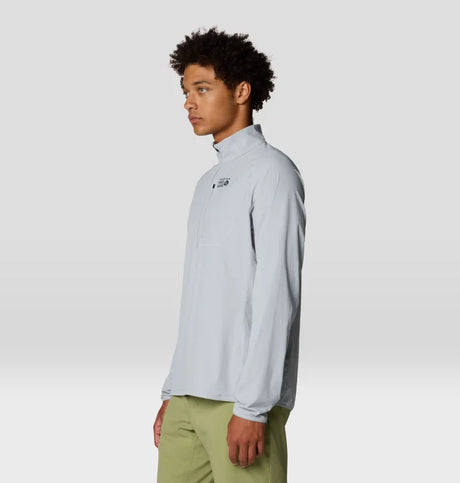 Mountain Hardwear Mens Sunshield 1/2 Zip - Glacial