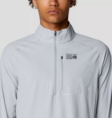 Mountain Hardwear Mens Sunshield 1/2 Zip - Glacial