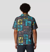 Mountain Hardwear Mens Trail Sender Camp Shirt - Allium Meadows Print