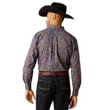 Ariat Men's Ty Classic Fit Shirt - Dark Blue