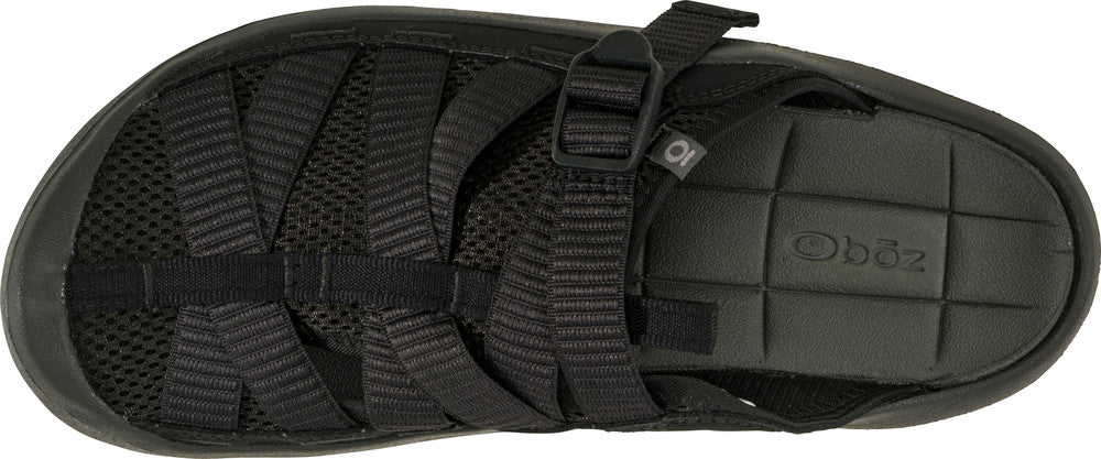 Oboz Footwear Mens Whakatā Ease Sandal - Black Sea