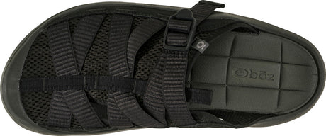Oboz Footwear Mens Whakatā Ease Sandal - Black Sea