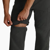 Royal Robbins Mens Wilder Zip-Off Pant - Charcoal