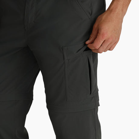 Royal Robbins Mens Wilder Zip-Off Pant - Charcoal