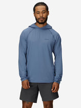 Marmot Mens Windridge Hoody UPF 50 - Rain Cloud Rain Cloud
