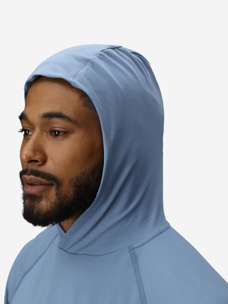 Marmot Mens Windridge Hoody UPF 50 - Rain Cloud