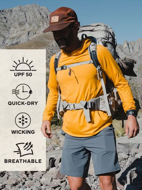 Marmot Mens Windridge Hoody UPF 50 - Rain Cloud