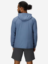 Marmot Mens Windridge Hoody UPF 50 - Rain Cloud