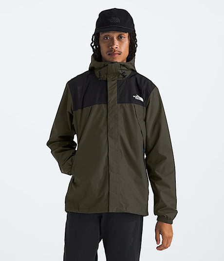 The North Face Mens Antora Jacket - New Taupe Green / TNF Black New Taupe Green / TNF Black