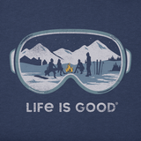 Life Is Good Men's Apres Goggles Long Sleeve Crusher Tee