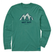 Life Is Good Men's Get Out Landscape Long Sleeve Crusher Tee - Spruce Green Spruce Green