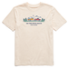 Life Is Good Men's On The Road Again Trailer Short Sleeve Tee Putty white