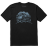 Life Is Good Men's Rough Terrain ATV Short-Sleeve Crusher-LITE Tee - Jet Black Jet Black