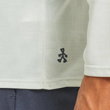 Life Is Good Mens Simple Fish Long Sleeve Sun Crusher Tee - Fog Gray