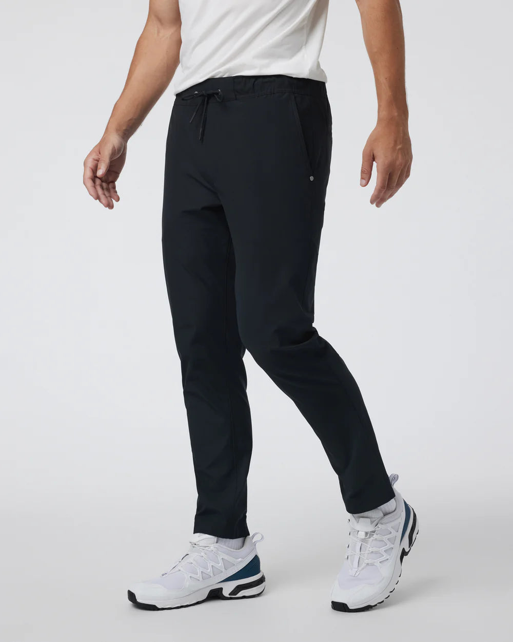 Vuori Meta Elastic Waist Pant - Black