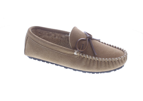 Minnetonka Moccasin Men's Classic Trapper Slipper - Cinnamon Cinnamon