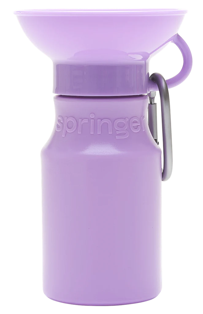 Springer Pets Mini Dog Travel Bottle 15oz - Lilac