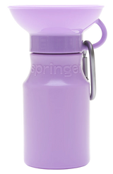 Springer Pets Mini Dog Travel Bottle 15oz - Lilac
