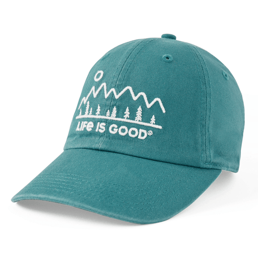 Life Is Good Minimal Nature Landscape Chill Cap Spruce green