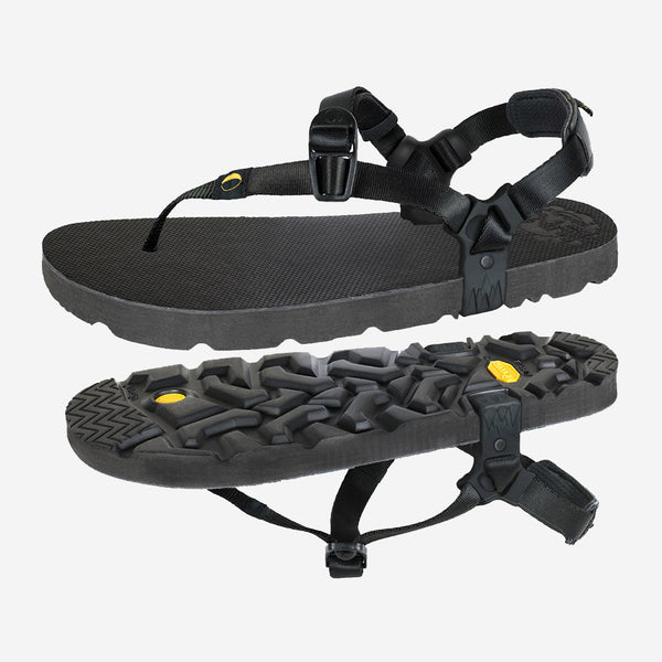 Luna Sandals Mono Gordo Winged Edition Sandal - Black Black