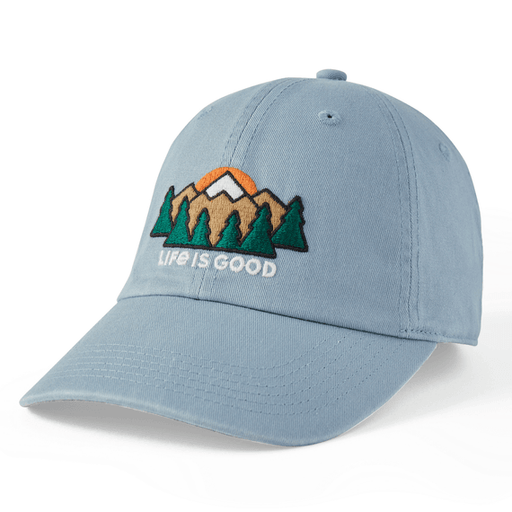Life Is Good Mountain Sunrise Chill Cap Smoky blue