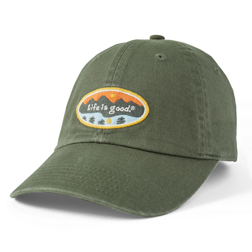 Life Is Good Mountainside Oval Chill Cap Moss green