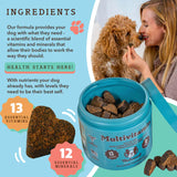 Natural Dog Company Multivitamin Supplement - 90 Chews