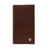 Ariat Bifold Rodeo Leather Wallet - Dark Copper Dark Copper / Rodeo Bifold