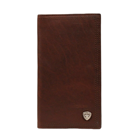 Ariat Bifold Rodeo Leather Wallet - Dark Copper Dark Copper / Rodeo Bifold