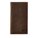 Ariat Triple-Stitch Bifold Rodeo Leather Wallet Brown / Rodeo Bifold