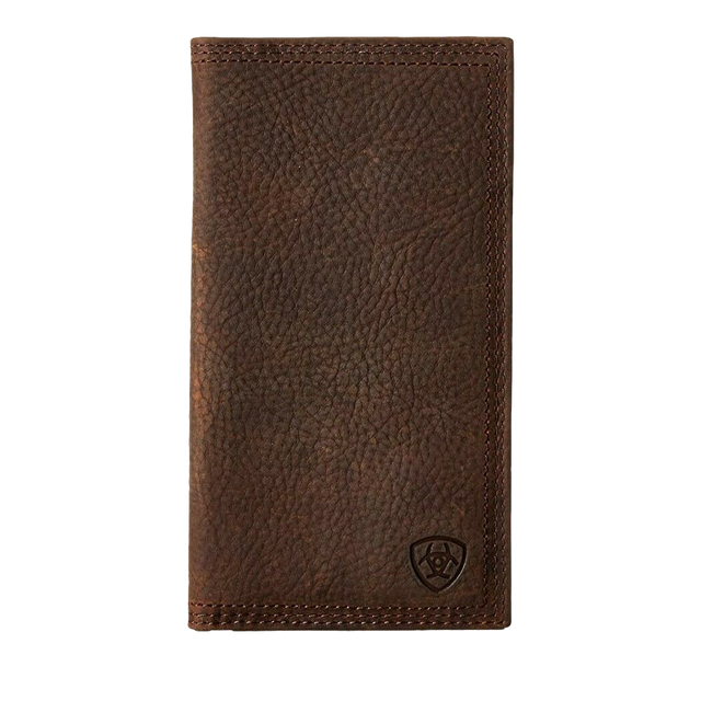 Ariat Triple-Stitch Bifold Rodeo Leather Wallet Brown / Rodeo Bifold