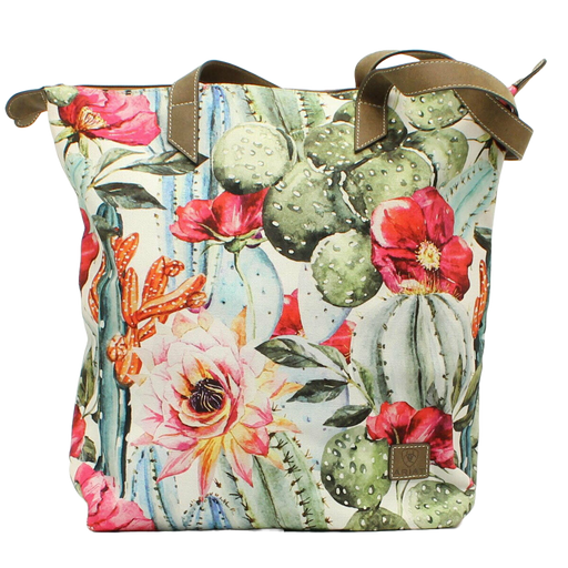 Ariat Cactus Floral Print Cruiser Tote Bag Cactus