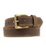 Nocona Mens HDXtreme Triple Stitch Leather Work Belt - Chocolate Brown Chocolate Brown / 32