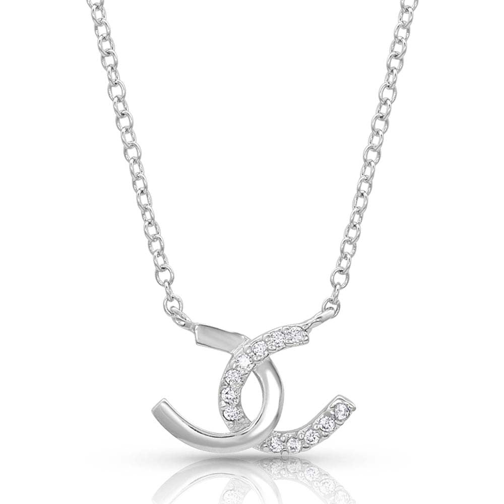 Montana Silversmiths Horseshoe Happiness Necklace